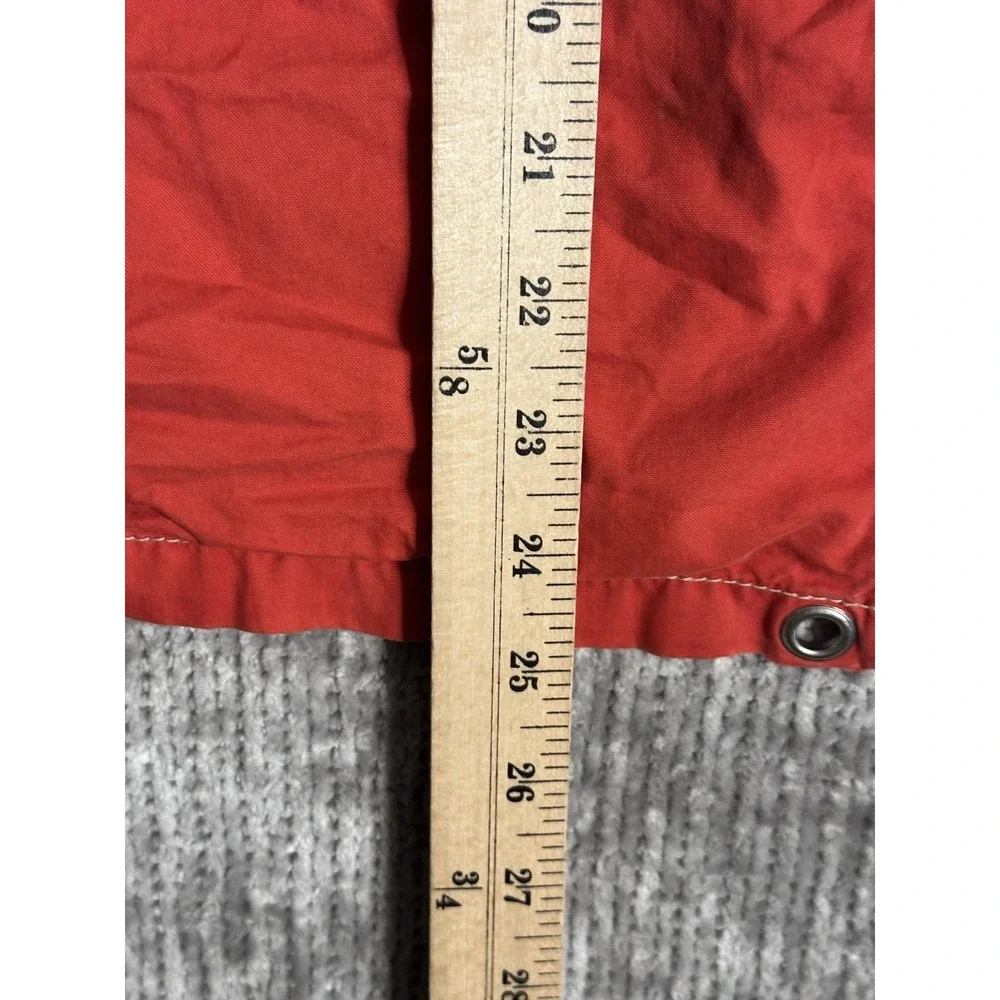 Polo Ralph Lauren Big Pony Hooded Windbreaker Jacket Red XL Full Zip